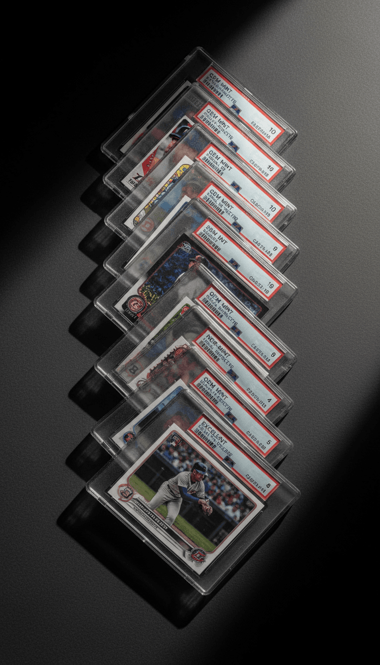 Sports card collectibles